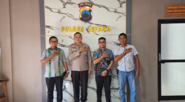 Perkuat Sinergi Masyarakat Sipil, Kapolres Jepara Terima Silaturahmi LBH Garuda Kencana Indonesia