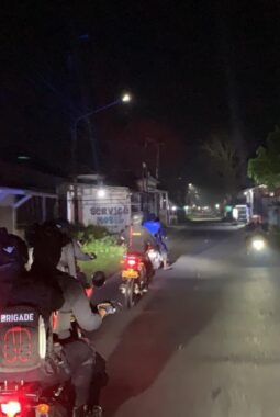 Patroli Brimob Batalayon D, Amankan Pelaku Curanmor Saat Patroli Dini Hari di Bekasi