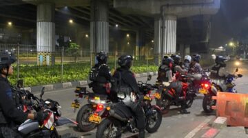 Brimob Metro Jaya Amankan 7 Motor Diduga untuk Balap Liar di Jakarta Timur