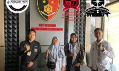 Saksi Ngainah Menjalani Pemeriksaan Didampingi Tim Hukum FERADI WPI Advokat dan Paralegal Kota Semarang ,Terkait Dugaan Penipuan di Polrestabes Semarang