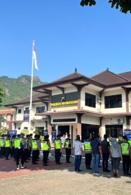 Polres Wonogiri Siaga Penuh, Antisipasi Gangguan Kamtibmas Saat Pendadaran PSHT di Tiga Kecamatan