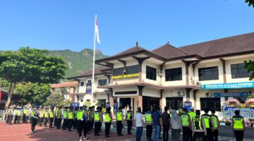 Polres Wonogiri Siaga Penuh, Antisipasi Gangguan Kamtibmas Saat Pendadaran PSHT di Tiga Kecamatan