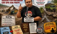 Pegiat Anti Tambang Ilegal Menyoroti Permasalahan Krusial: Dugaan Penyimpangan Izin SIPB Dan PKKPR