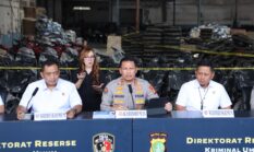 Polda Metro Jaya Bongkar Gudang Ribuan Motor Diduga untuk Ekspor Ilegal