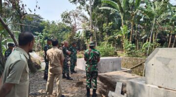 Danrem 072/Pamungkas Bersama Aster Kasad Tinjau Pembangunan Jembatan Gantung Garuda di Kulon Progo