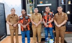 KOTI Pemuda Pancasila Kota Pekanbaru Jalin Silaturahmi dengan Camat Tenayan Raya