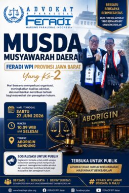 MUSDA ke-II DPD FERADI WPI Jawa Barat di Bawah Kepemimpinan H. Adang Bahrowi S., S.H., CH., CHT., C.PFW., C.MDF., C.JKJ.