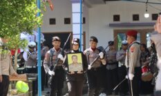 Dedikasi Terakhir Bhayangkara, AIPDA Andi Wigunanto Dimakamkan Secara Dinas Kepolisian