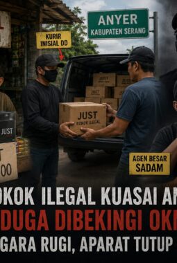 Rokok Ilegal Kuasai Anyer, Diduga Dibekingi Oknum: Negara Rugi, Aparat Tutup Mata !!