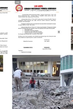 LSM GMPK Laporkan Dugaan Pembangunan Tanpa PBG dan Pelanggaran K3 di Salatiga