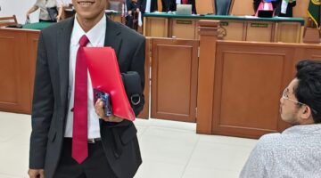 SIDANG GUGATAN PERBUATAN MELAWAN HUKUM YANG DILAKUKAN OLEH PARA PENGGUGAT AHLI WARIS DARI ALMARHUM TABA BIN KEMPING/KEMPI MELAWAN TERGUGAT PT FAST FOOD INDONESIA TBK/GERAI KFC CIRACAS. DI PENGADILAN NEGERI JAKARTA TIMUR.