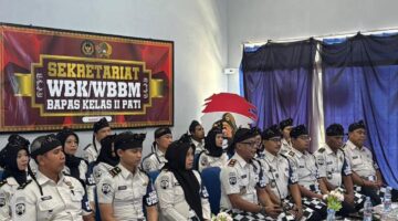 Balai Pemasyarakatan Kelas II Pati Hadapi Desk Evaluasi Pembangunan ZI Menuju WBBM oleh Tim Penilai Internal Inspektorat Jenderal Kementerian Imigrasi dan Pemasyarakatan