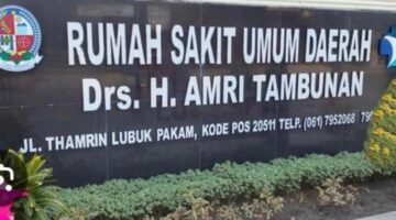 Direktur RSUD Drs H Amri Tambunan , dr Erlinda Yani Bantah Isu Dugaan Pasien tertahan Karna tidak punya biaya Berobat 