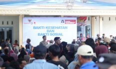 Polri Untuk Masyarakat : Polda Jatim Gelar Baksos dan Bakkes untuk Ribuan Warga di Nganjuk