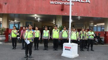 Polres Wonogiri Siagakan 296 Personel Amankan Pendadaran Calon Warga PSHT, Antisipasi Konvoi dan Gangguan Kamtibmas