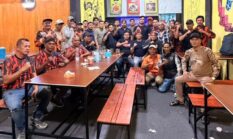 Dankoti Pekanbaru Eri Bukik Hadiri Acara Lomba Karaoke yang Diadakan oleh HANKAM MPC Pekanbaru di Gigiah Cafe Km 2 Jalan Garuda Sakti 