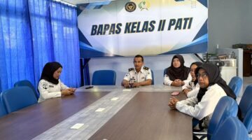 Balai Pemasyarakatan Kelas II Pati Mengikuti Zoom Meeting Rapat Sosialisasi Penilaian Kinerja Bidang Kearsipan