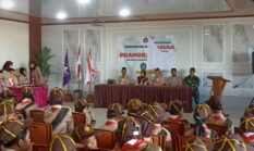 Polsek Ngadirojo Hadir Dampingi Pelantikan 115 Pramuka Garuda, Wujud Sinergi Polri Cetak Generasi Disiplin dan Berkarakter