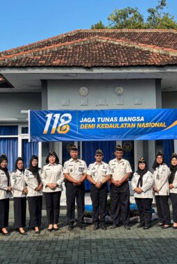 Pegawai Bapas Pati Ikuti Upacara Hari Kebangkitan Nasional, Teguhkan Semangat “Jaga Tunas Bangsa Demi Kedaulatan Negara”