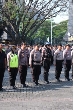 1.569 Personel Disiagakan Kawal Aksi Transportasi Online di Semarang, Kedepankan Pelayanan Humanis