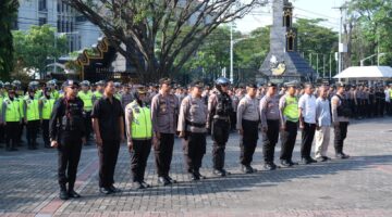 1.569 Personel Disiagakan Kawal Aksi Transportasi Online di Semarang, Kedepankan Pelayanan Humanis