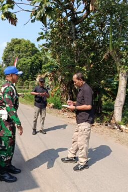 Pastikan Penutupan TMMD Berjalan Aman dan Humanis, Danunit Intel Kodim Sragen Cek Langsung Rute dan Titik Parkir