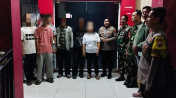 Kapolsek Gayamsari Gelar Pembinaan Remaja Pelaku Tawuran untuk Cegah Aksi Berulang di Rusunawa Kaligawe