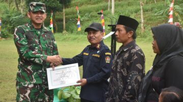 Kasrem 072/Pamungkas Cek Hasil TMMD Sengkuyung Tahap II Tahun 2026 di Temanggung