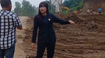 Terima Keluhan Warga, Ketua Komisi C Sisca Sidak Lokasi Pengerukan Tanah di Singorojo