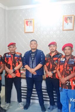 KOTI PP Kota Pekanbaru Jalin Silaturahmi dan Audiensi dengan Camat Bina Widya