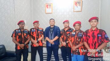 KOTI PP Kota Pekanbaru Jalin Silaturahmi dan Audiensi dengan Camat Bina Widya