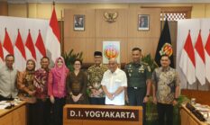 Danrem 072/Pamungkas Hadiri Kunker Panja Ruang Digital Komisi I DPR RI
