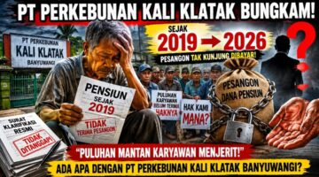 Jeritan Pensiunan PT Kali Klatak: Mengabdi Puluhan Tahun, Kini Hidup Tanpa Kepastian