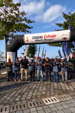 Touring Explore Wisata Wonogiri 2026 Dilepas, Polres Wonogiri Kawal Promosi Wisata hingga Pantai Selatan
