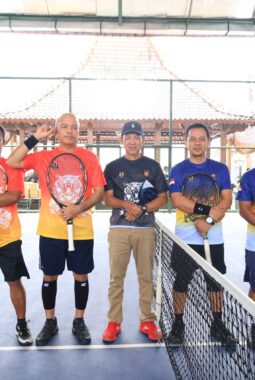 Kapolda Banten Raih Juara 2 Kejuaraan Tenis Kapolda Cup dalam Semarak Hari Bhayangkara ke-80