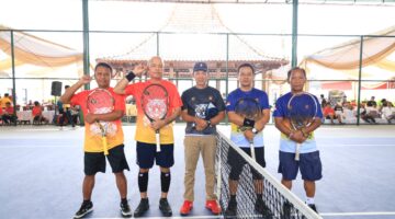 Kapolda Banten Raih Juara 2 Kejuaraan Tenis Kapolda Cup dalam Semarak Hari Bhayangkara ke-80