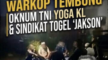 Teror Bersenjata di Warkop Tembung: Dugaan Keterlibatan Oknum TNI dalam Jaringan Togel Mulai Terkuak
