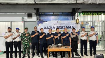 Langkah Kokoh di Balik Teralis: Sinergi Kanwil, TNI-Polri dan Lapas Pati Gelar Razia Gabungan