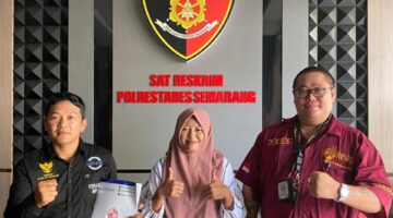 Tim Hukum FERADI WPI Dampingi Nanik Supriyati Tegaskan Saat Membeli Tabung Gas Dengan Harga Wajar dan Tidak Mengetahui Ternyata Diduga PT.Duta Prima Tidak Tahu :Saat Koordinasi di Polrestabes Semarang