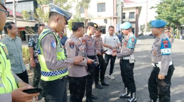 Tingkatkan Profesionalisme Anggota, Sipropam Polres Karanganyar Gelar Gaktibplin