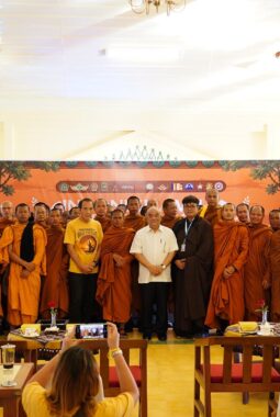 Danrem 072/Pamungkas Hadiri Seremonial Pelepasan Rombongan Bhikkhu, Indonesia Walk For Peace (IWFP) Tahun 2026