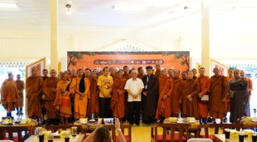Danrem 072/Pamungkas Hadiri Seremonial Pelepasan Rombongan Bhikkhu, Indonesia Walk For Peace (IWFP) Tahun 2026