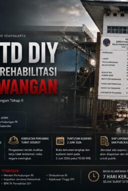 Diduga Proyek Rehab Terminal Giwangan Senilai 11,6 Milyar Tidak Transparan, DPD LASM TRIGA Nusantara DIY Desak BPTD Buka Data
