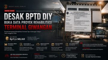 Diduga Proyek Rehab Terminal Giwangan Senilai 11,6 Milyar Tidak Transparan, DPD LASM TRIGA Nusantara DIY Desak BPTD Buka Data