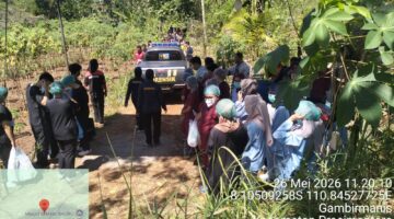 Dugaan pembunuhan dengan korban warga Dusun Nongko Suit Gambir Manis Pracimantoro di Autopsi hari ini
