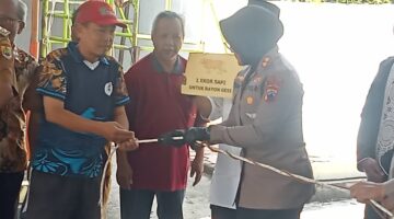 Tebar Kepedulian Menjelang Iduladha, Kapolres Sragen Distribusikan Hewan Kurban ke Polsek Kawedanan, Lapas hingga Ponpes