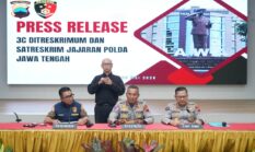 Polda Jateng Bongkar 61 Kasus Kejahatan jalanan dalam Sebulan, 105 Tersangka Diamankan dan Puluhan Kendaraan Curian Disita