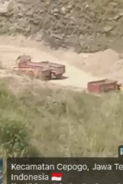 Dugaan Galian C Ilegal di Cepogo Boyolali Kian Terang-Terangan, Puluhan Dump Truck Antre Angkut Pasir, Legalitas Dipertanyakan