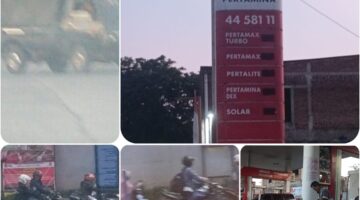 SARANG MAFIA BBM DIDUGA BEROPERASI TERBUKA DI SAMPING SPBU GUBUG GROBOGAN