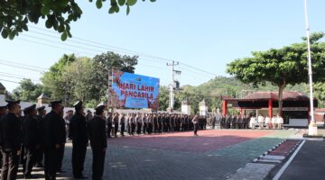 Polres Wonogiri Gelar Upacara Peringatan Hari Lahir Pancasila 2026, Teguhkan Komitmen Terhadap Nilai-nilai Kebangsaan